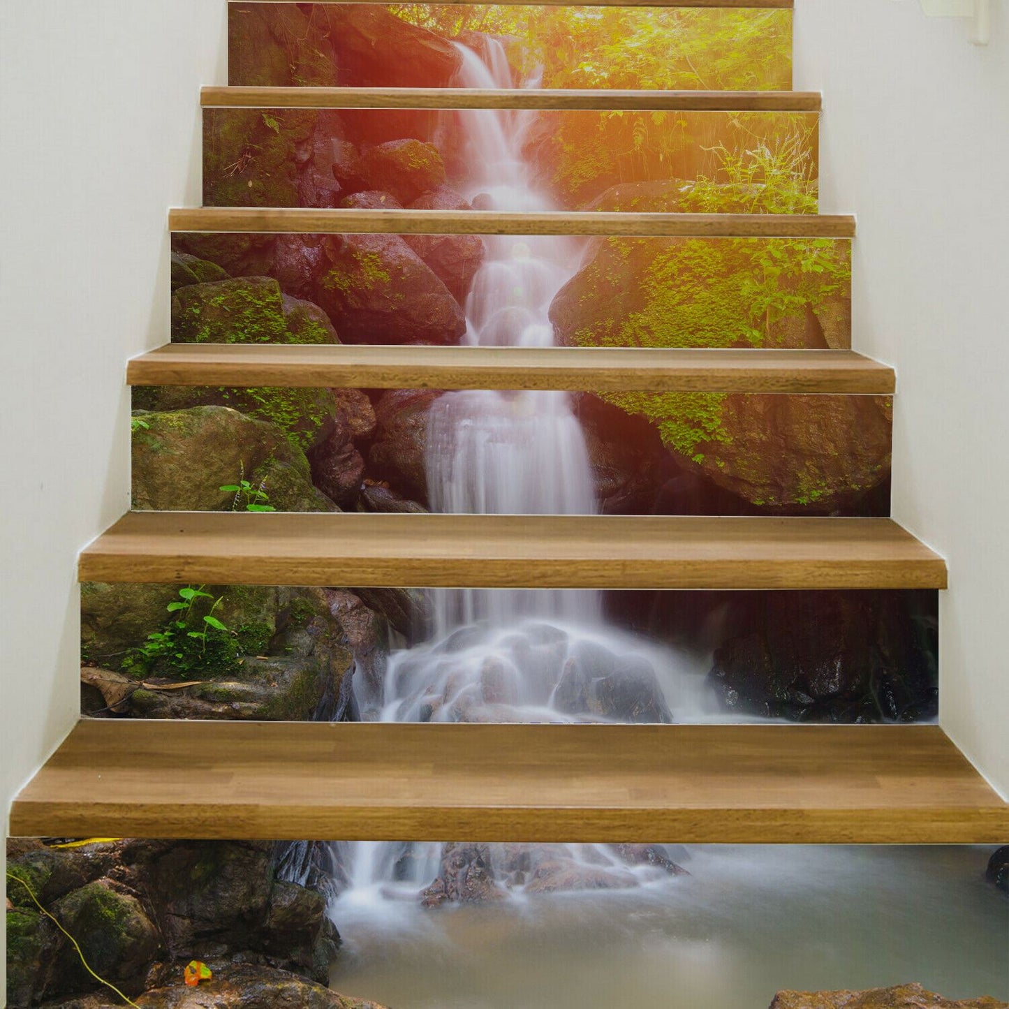WFS023 - Waterfall stairs stickers