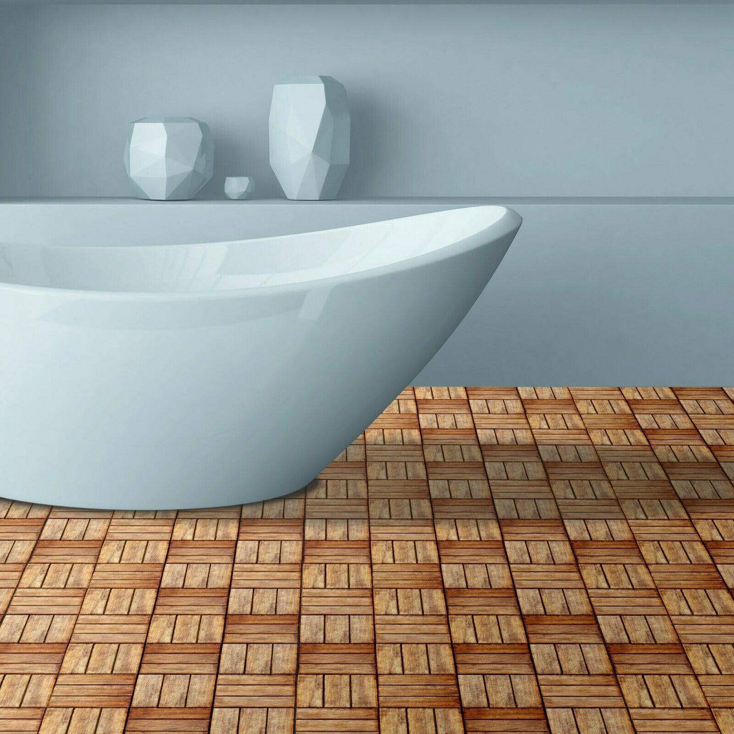 WFS6036 - Floor Stickers Vintage Wooden Floor 120cm x 60 cm