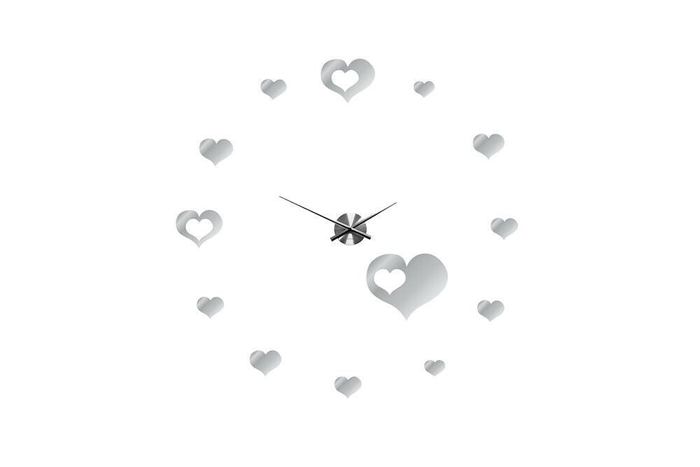 WC2114 - COM - WSM2034 + WC2051 - Hearts Mirror Wall Clock