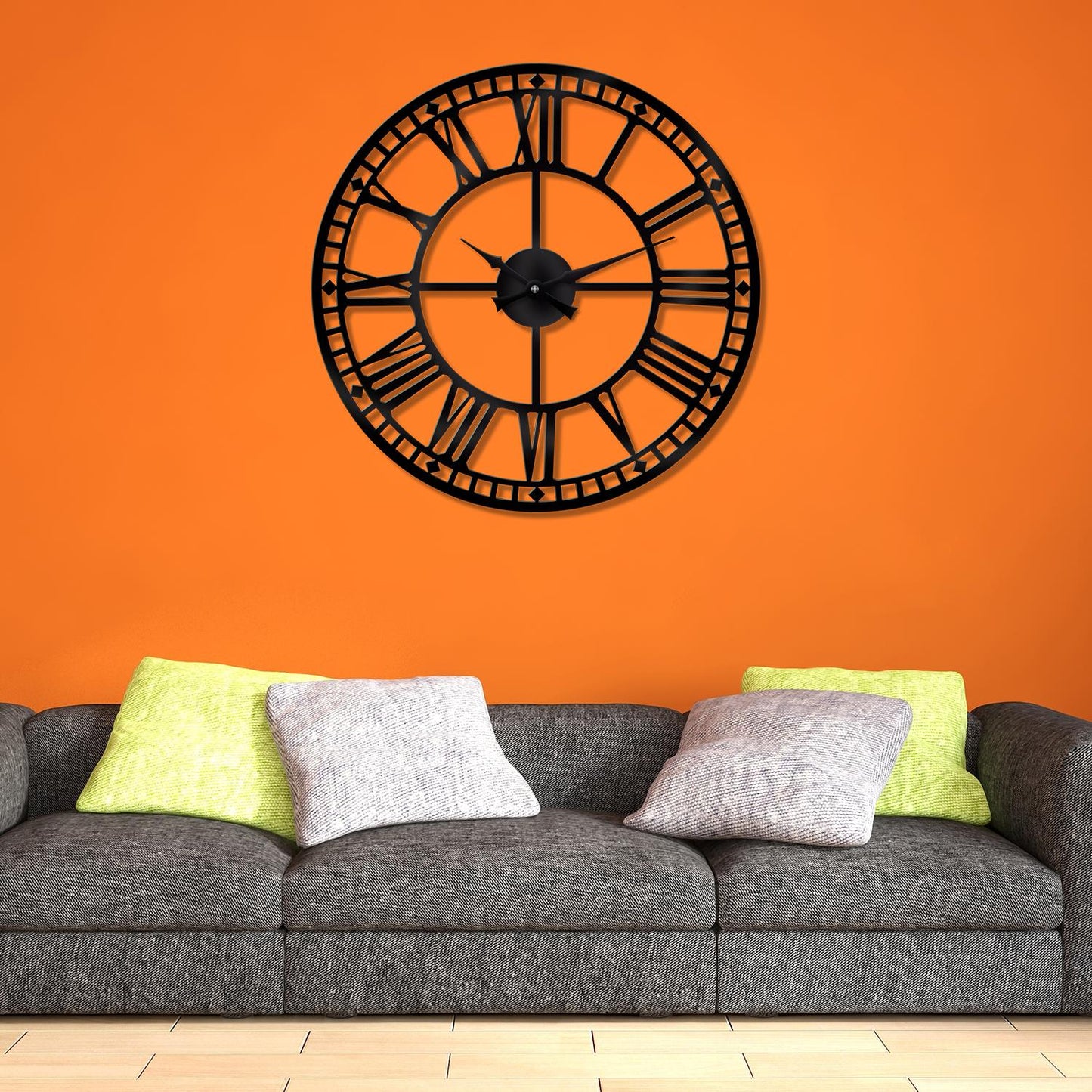 WC2123 - Walplus Westminster Big Ban Style Iron Wall Clock - 60 cm / 23.6 in