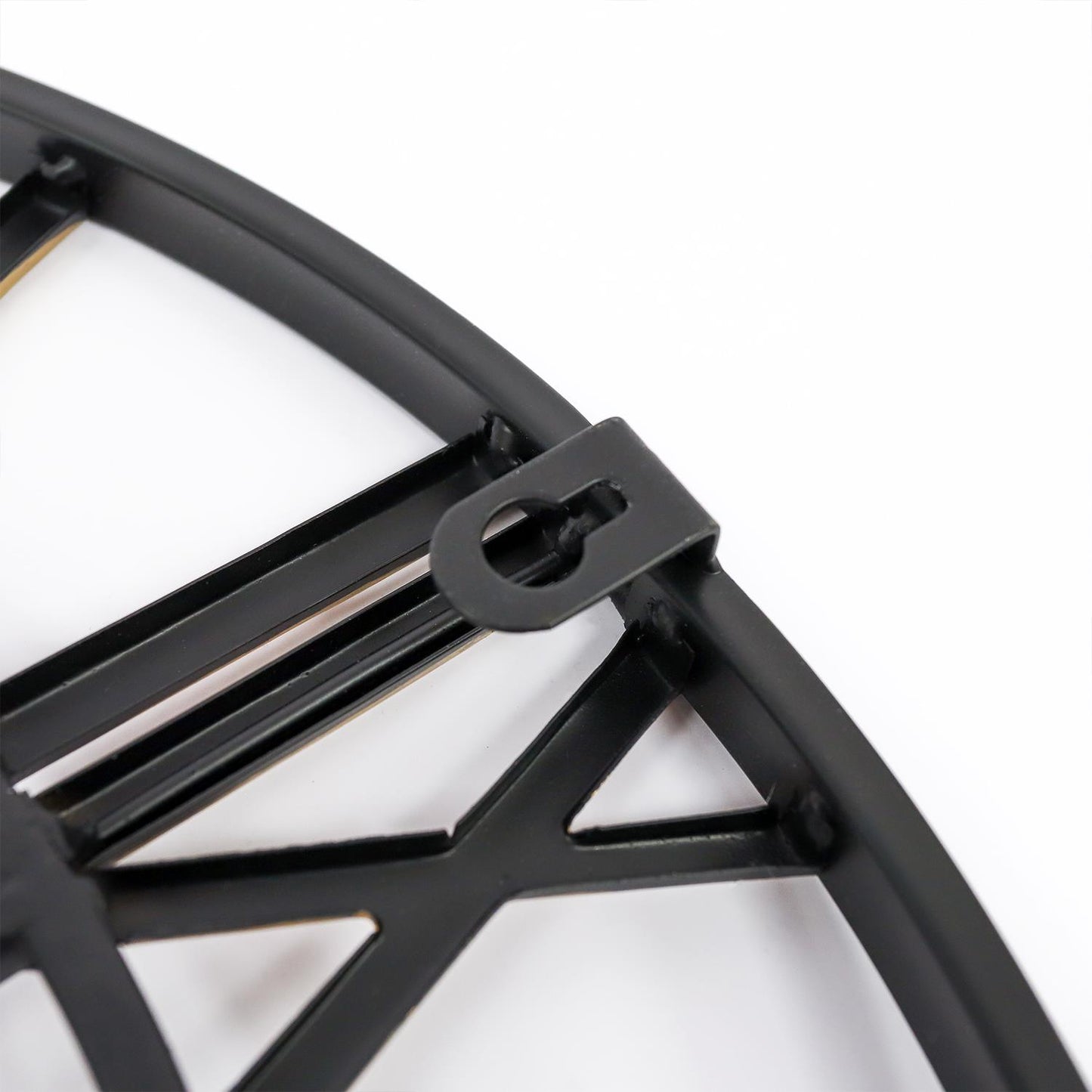 WC2146 - Gold And Black Vintage Roman Wall Clock - 43 cm / 17 in