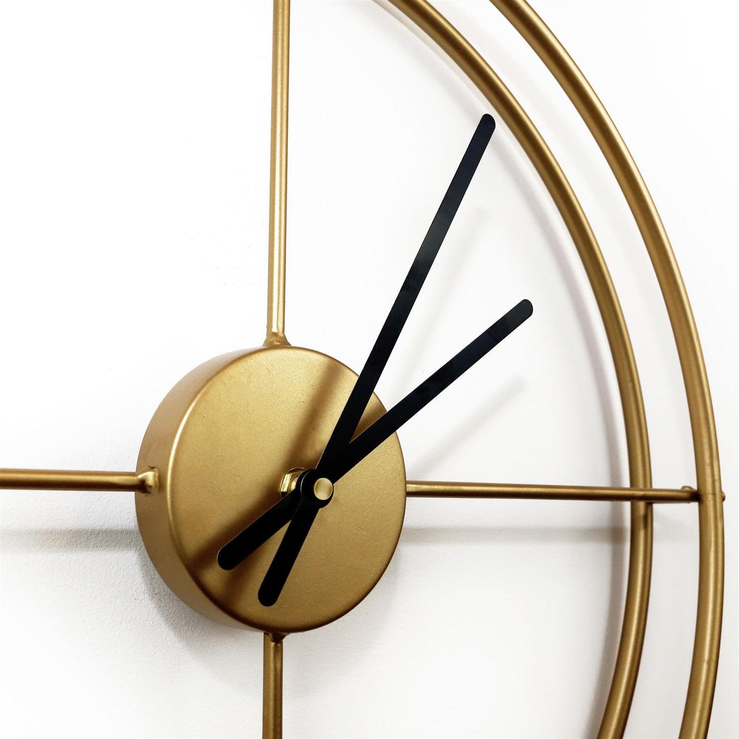 WC2137 - Gold Larry's Minimalist Iron Wall Clock - 50 cm / 19.7 in