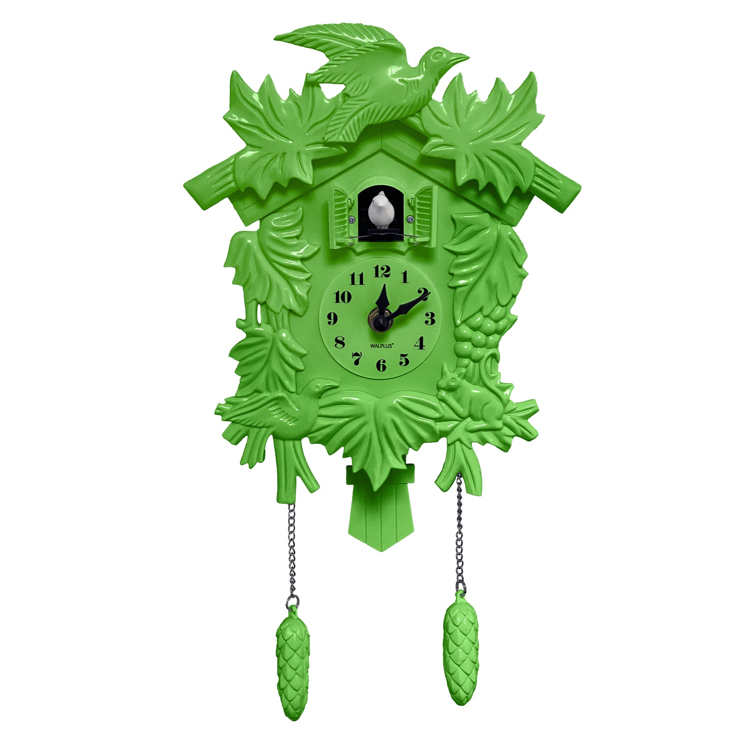 WC2055 - Green Vintage Cuckoo Clock