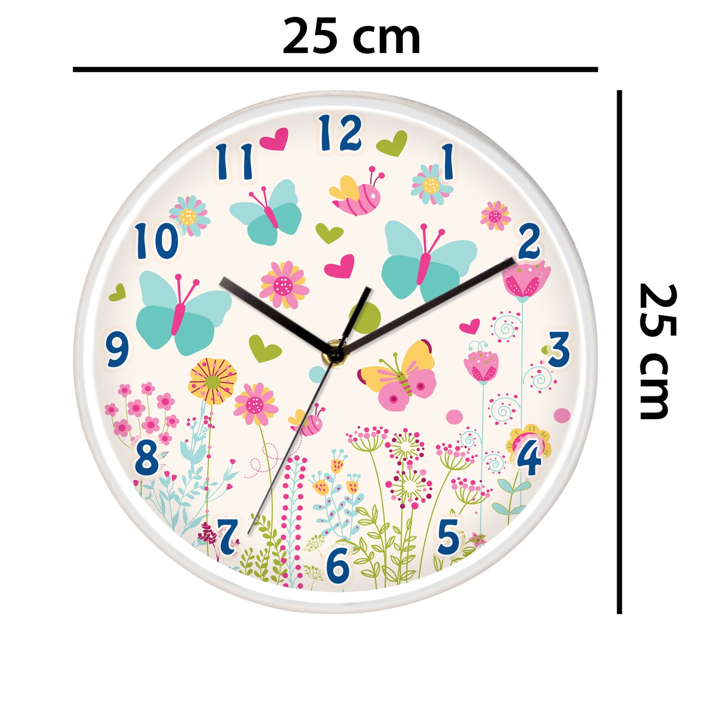WC2076 - Summer Dream Children Clock - 25 cm / 9.8 in