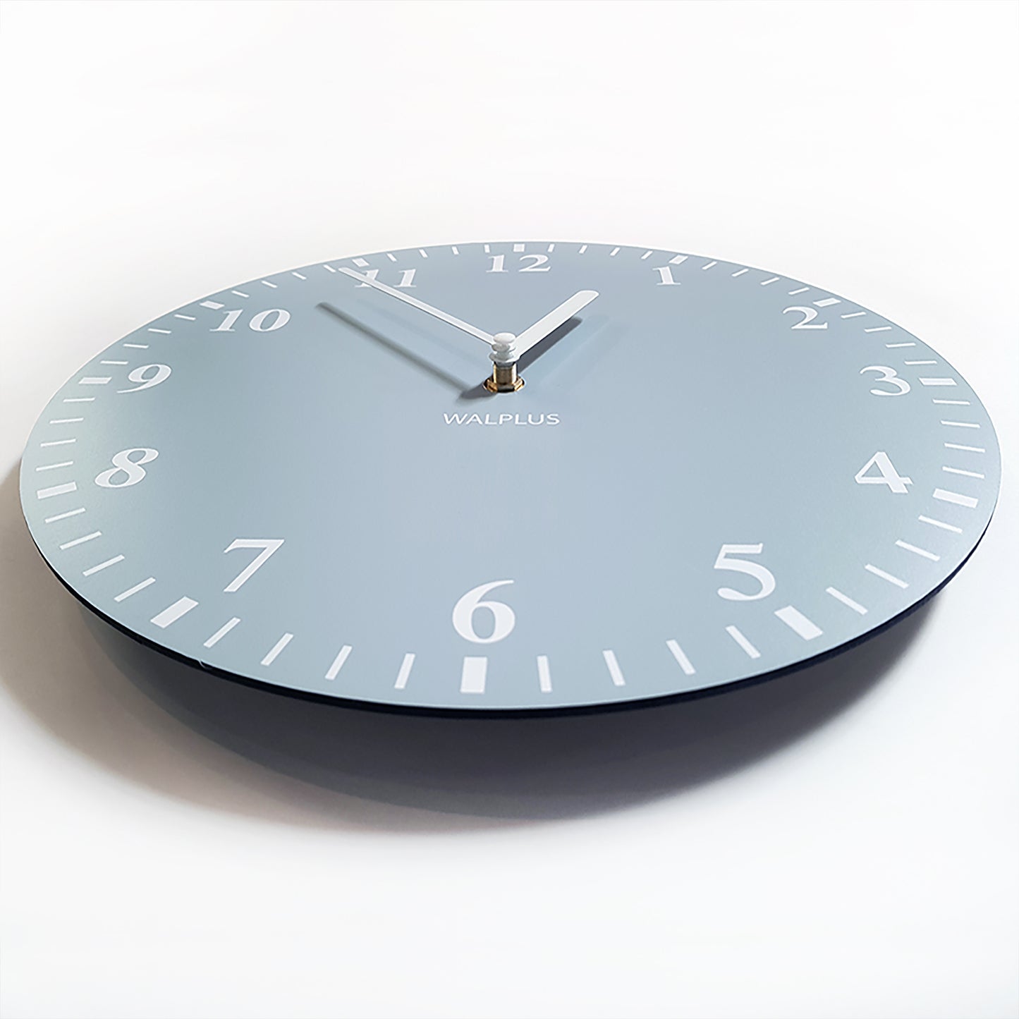 WC3014 - Duck Egg Blue Solid Colour Classic Silent Wall Clock - 30 cm / 11.8 in