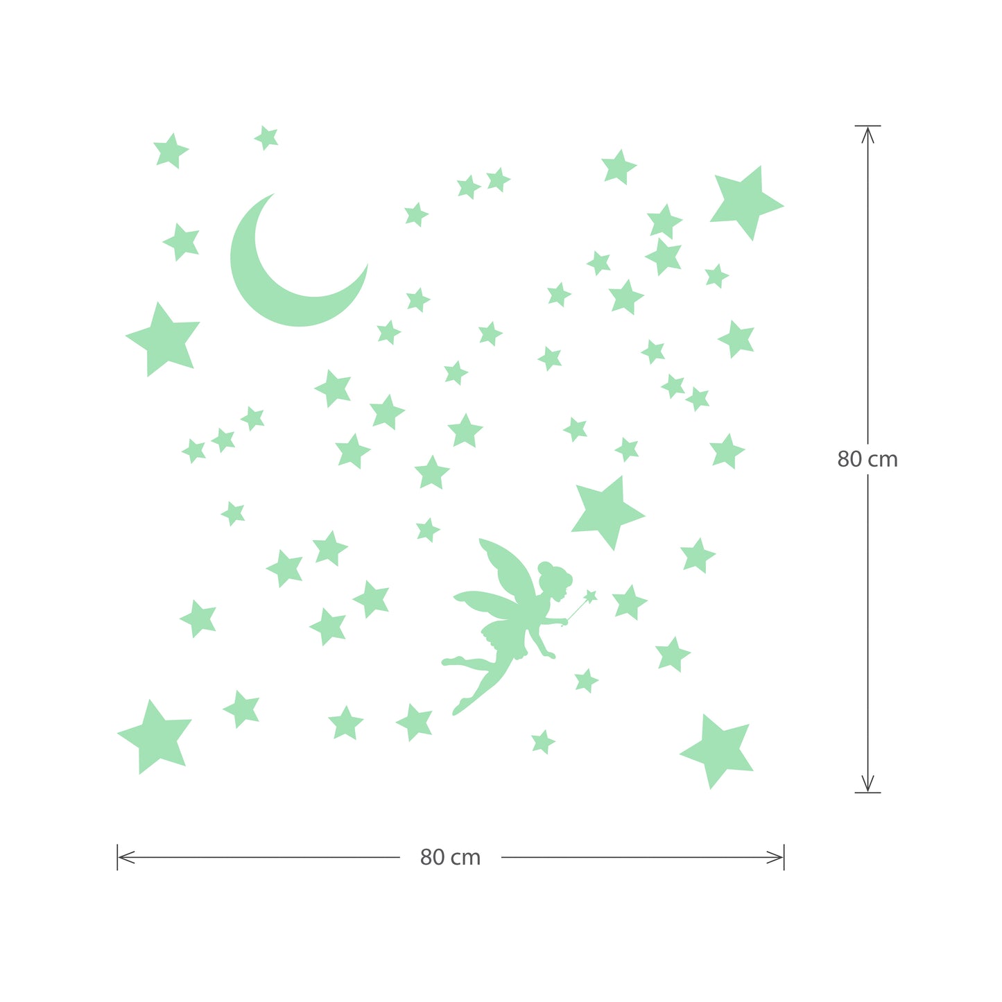 WSG3325 - Glow in dark Magic night