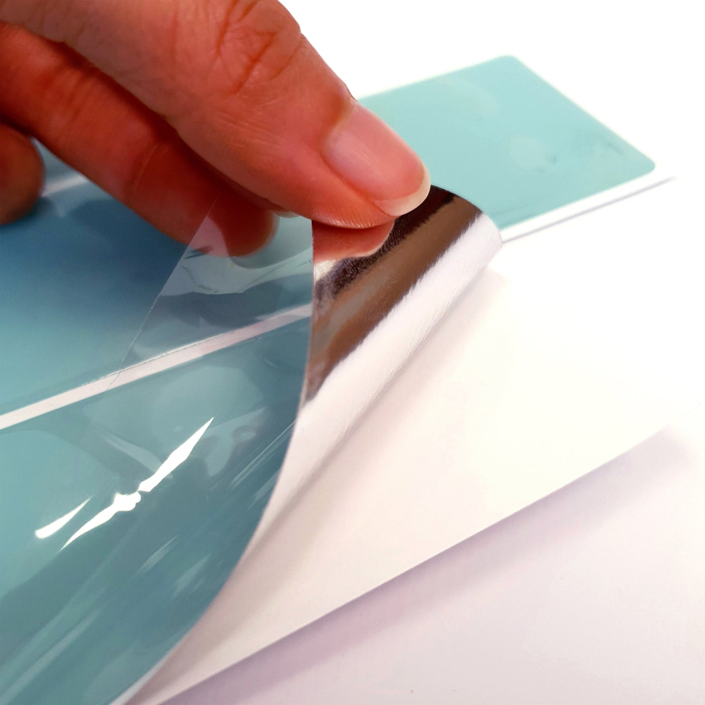 Capri Sea Glossy 3D Sticker Tile 30.5 x 15.4cm (12 x 6 in) - 12pcs in a pack