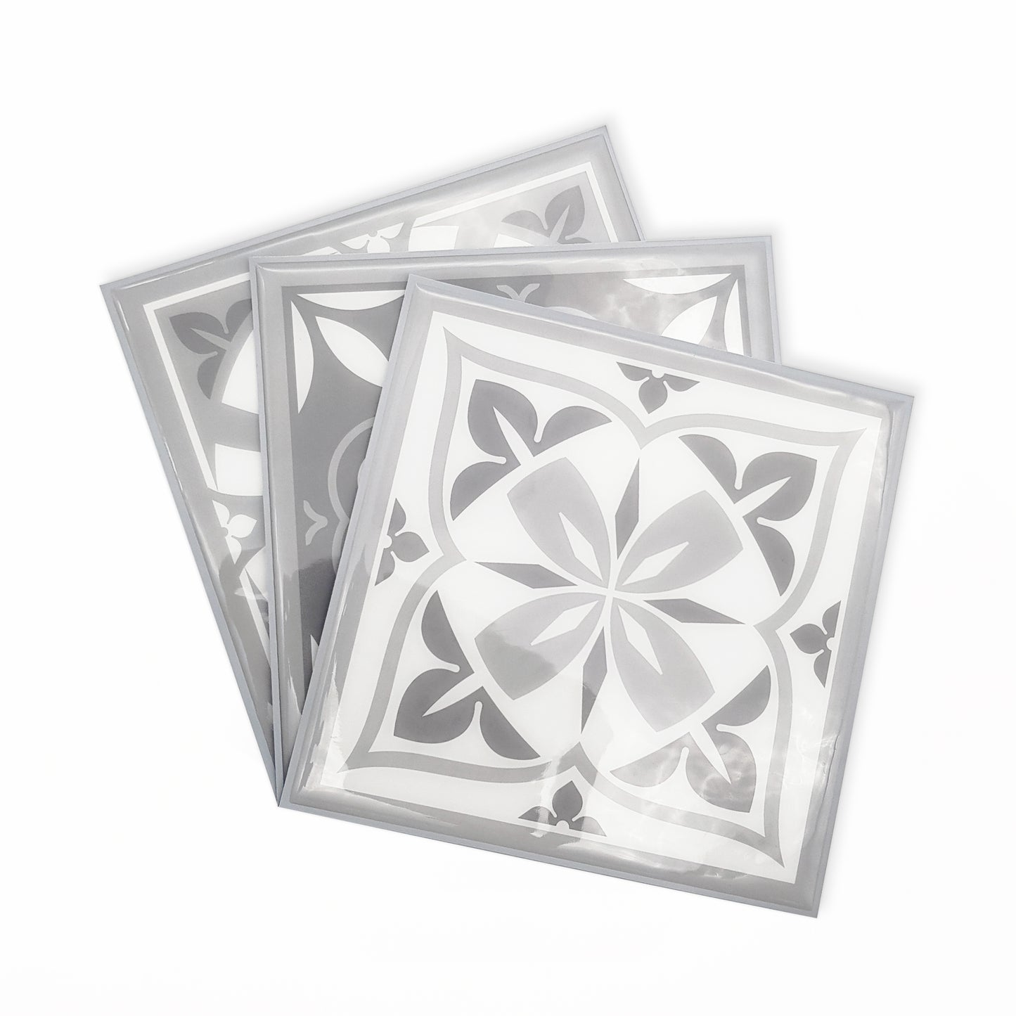 Purbeck Stone Glossy 3D Sticker Tile 15.4 cm (6 in) - 16pcs in a pack