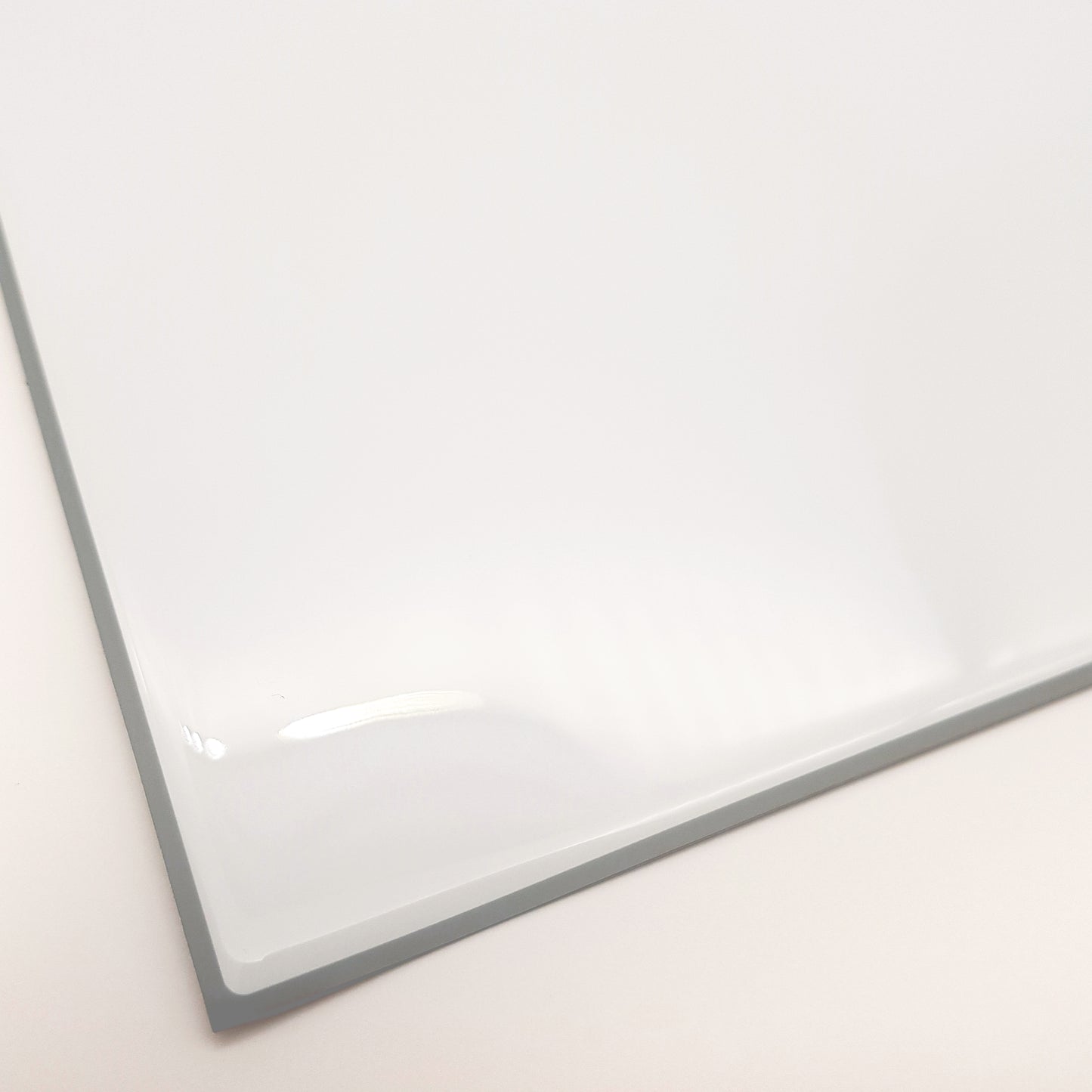 Spanish Retro White Square Glossy 3D Tile Stickers 15.4 cm (6 in) - 16pcs in a pack