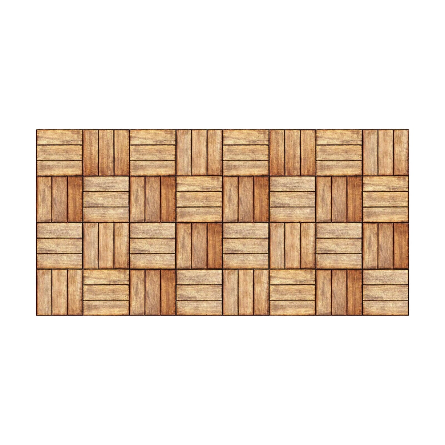 WFS6036 - Floor Stickers Vintage Wooden Floor 120cm x 60 cm