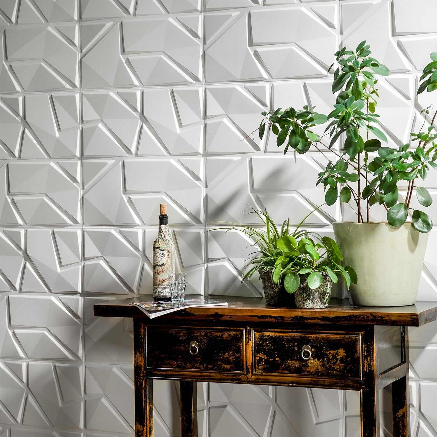 W3DPGAWA31 - Liam Eco Friendly 3D Wall Panels Decorative Tiles - 50x50 cm - 12 Boards (for 3 sqm2)