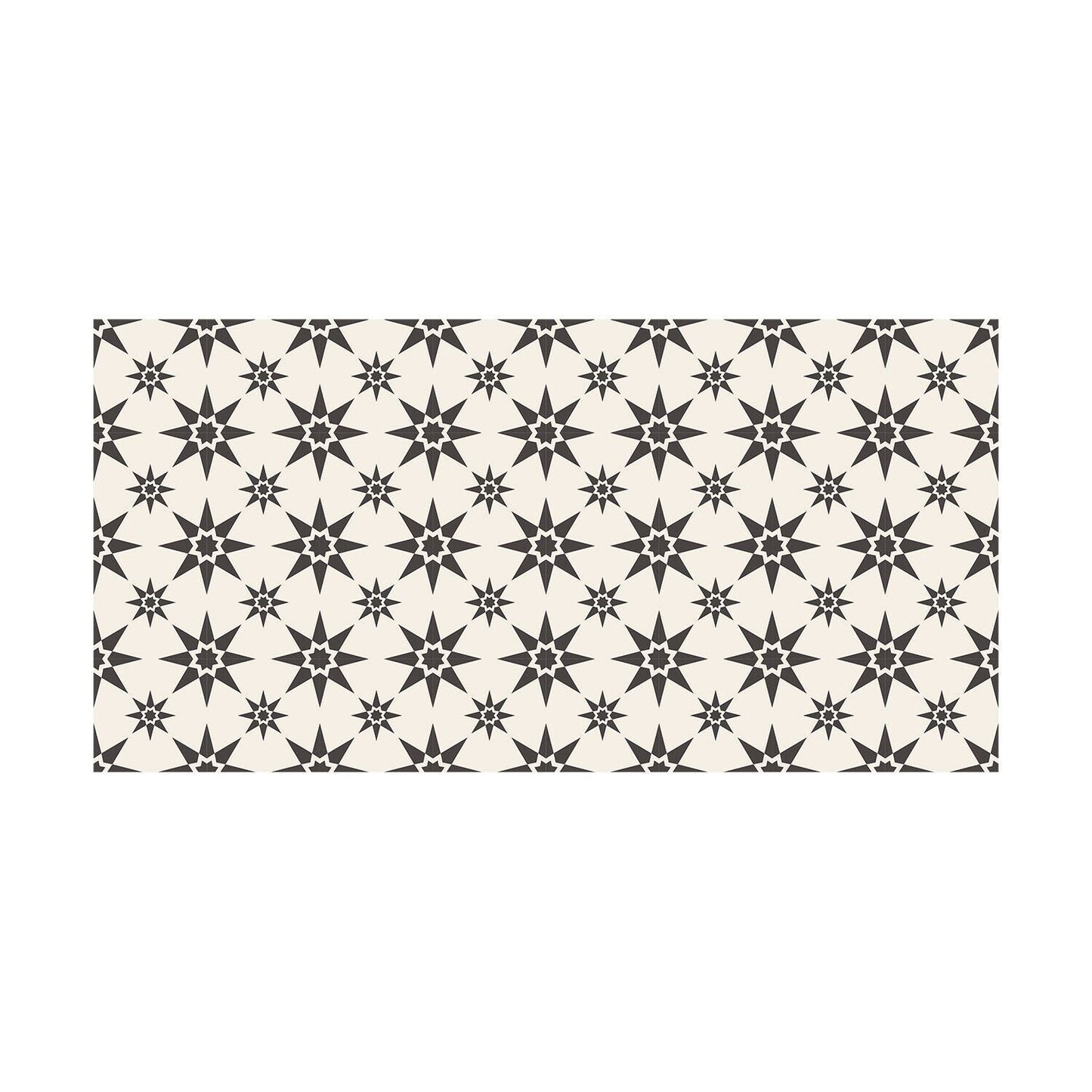 WFS6022 - Alabaster and Pebble Granada Heritage Tiles Floor Stickers 120cm x 60 cm
