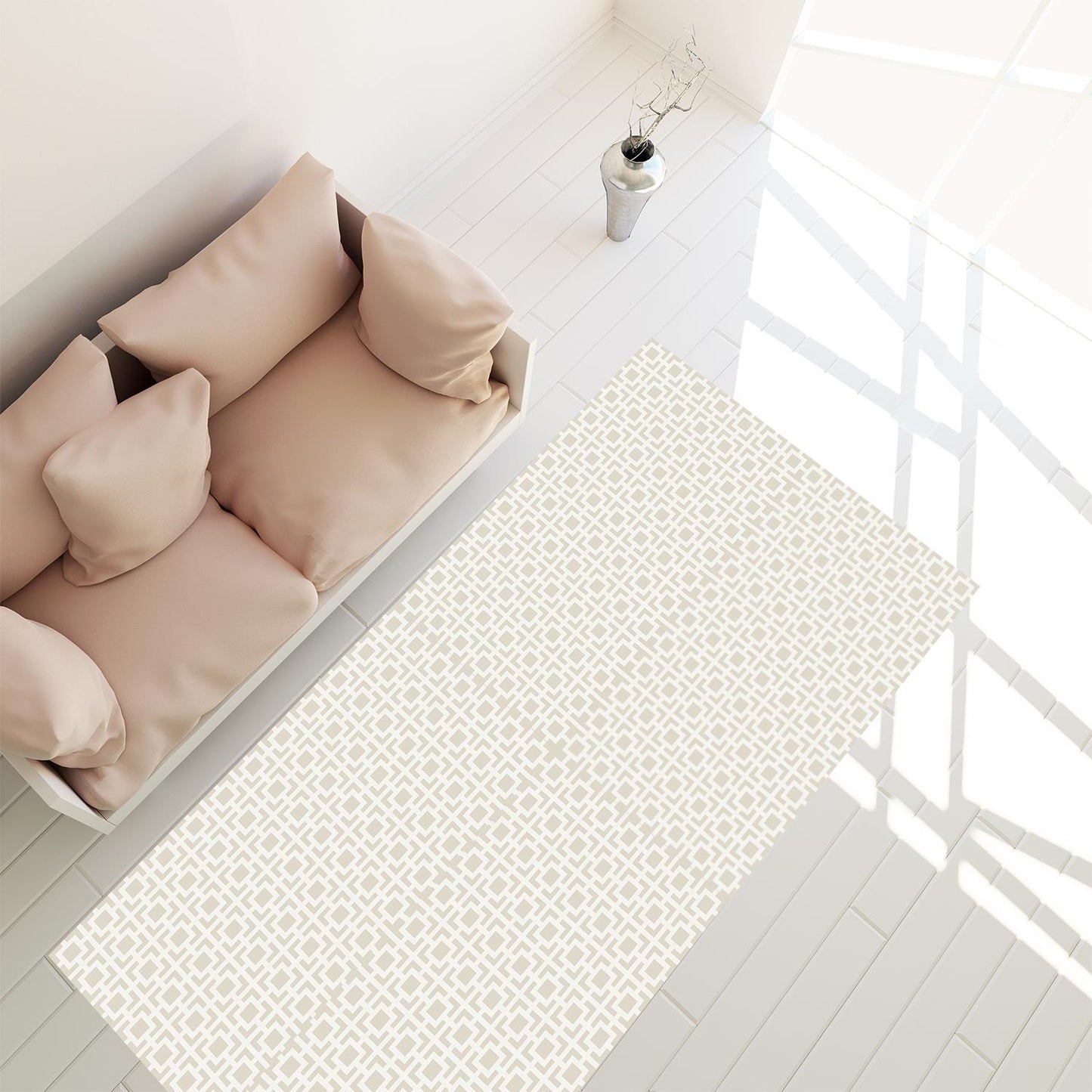 WFM6215 - Interconnected Square Seamless Pattern Mat