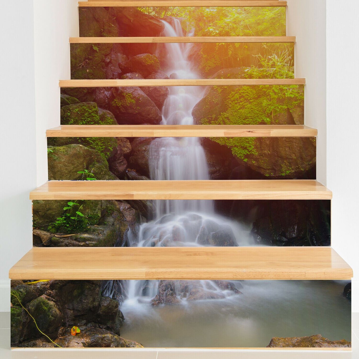 WFS023 - Waterfall stairs stickers