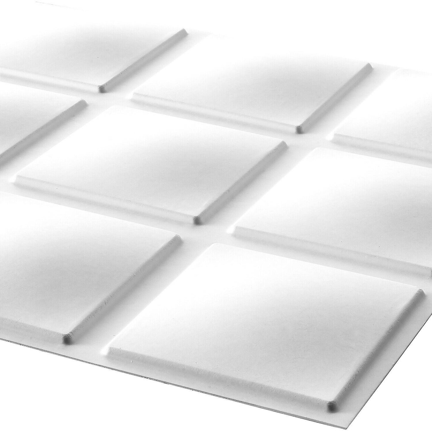 W3DP0007 - GA-WA07 Cubes Eco Friendly 3D Wall Panels Decorative Tiles - 50x50 cm - 12 Boards (for 3 sqm2)