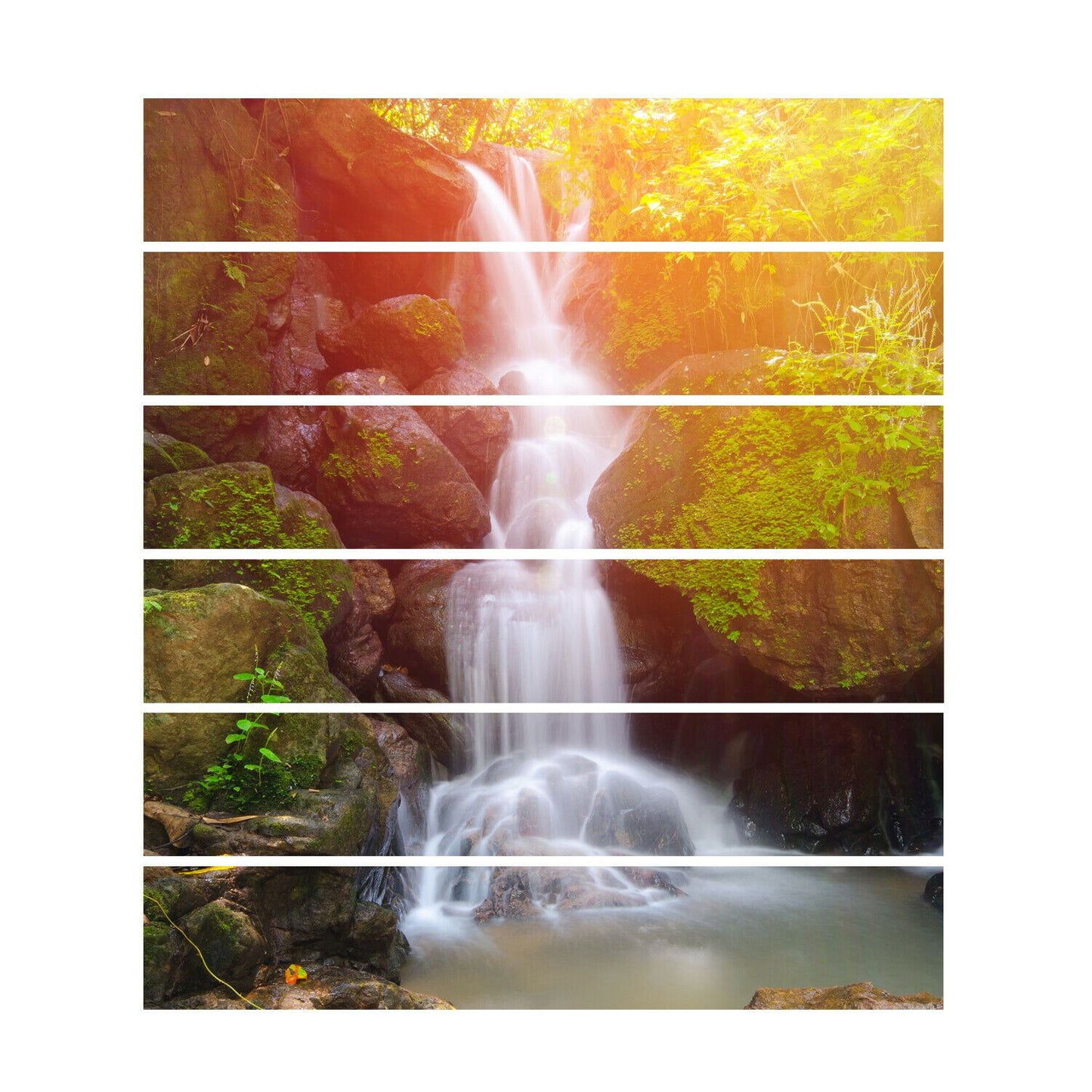 WFS023 - Waterfall stairs stickers