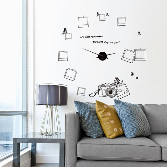 WC2108 - COM - WS4021 + WC2050 - Photo Frame Wall Clock