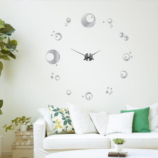 WC2116 - COM - WSM2054 + WC2051 - Circles Mirror Wall Clock