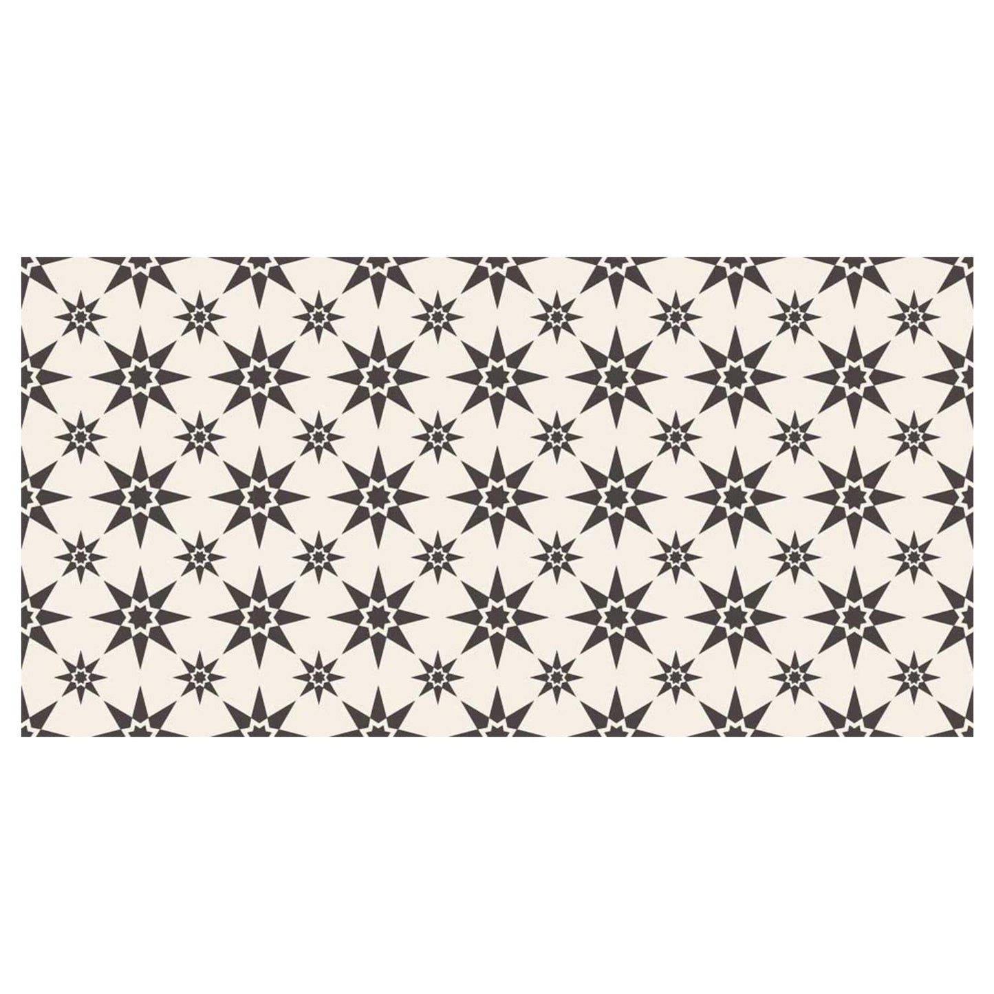WFM6122 - Alabaster and Pebble Granada Heritage Tiles Rug Mat 120cm x 60 cm