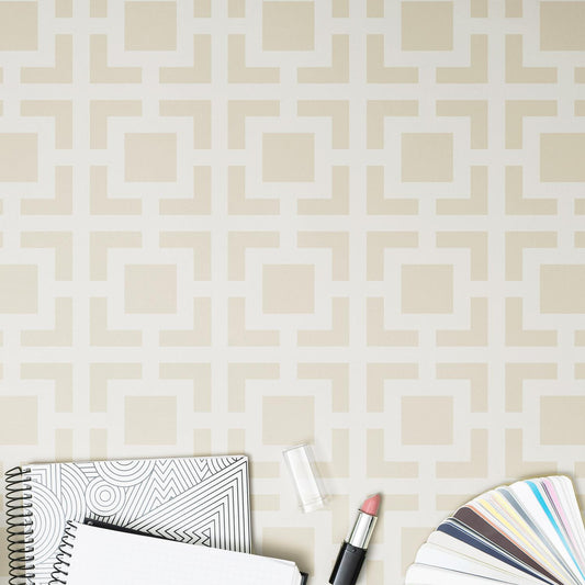 WFM6215 - Interconnected Square Seamless Pattern Mat