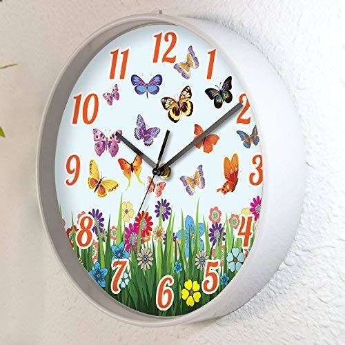 WC2080 - Summer Day Children Wall Clock - 25 cm / 9.8 in
