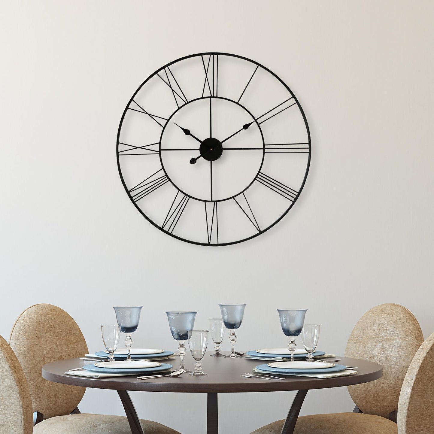 WC2140 - Slim Iron Wall Clock - 56 cm / 22 in