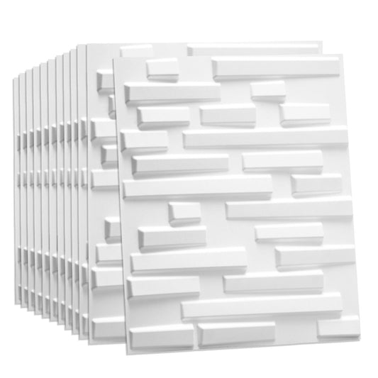 W3DP0010 - GA-WA13 Ventura Eco Friendly 3D Wall Panels Decorative Tiles - 50x50 cm - 12 Boards (for 3 sqm2)