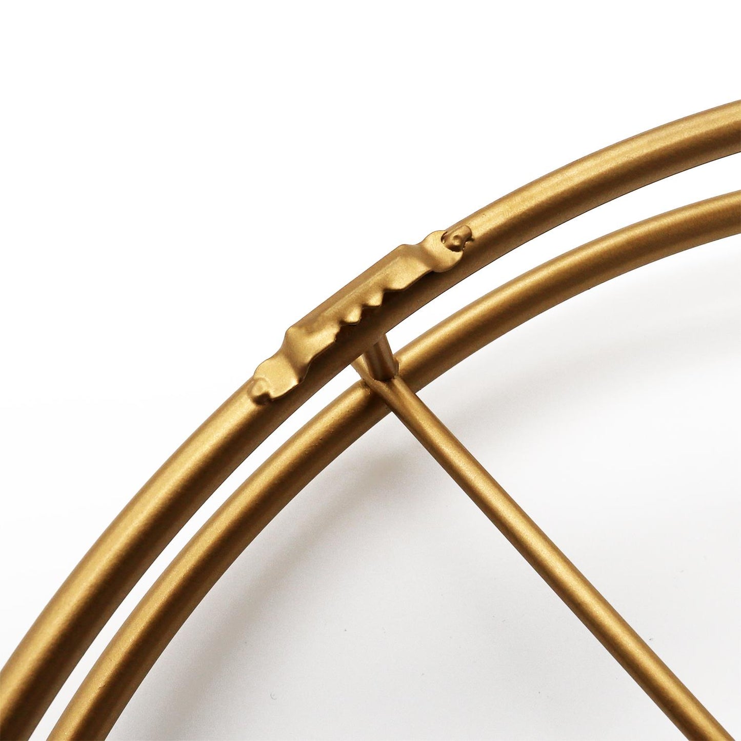 WC2137 - Gold Larry's Minimalist Iron Wall Clock - 50 cm / 19.7 in