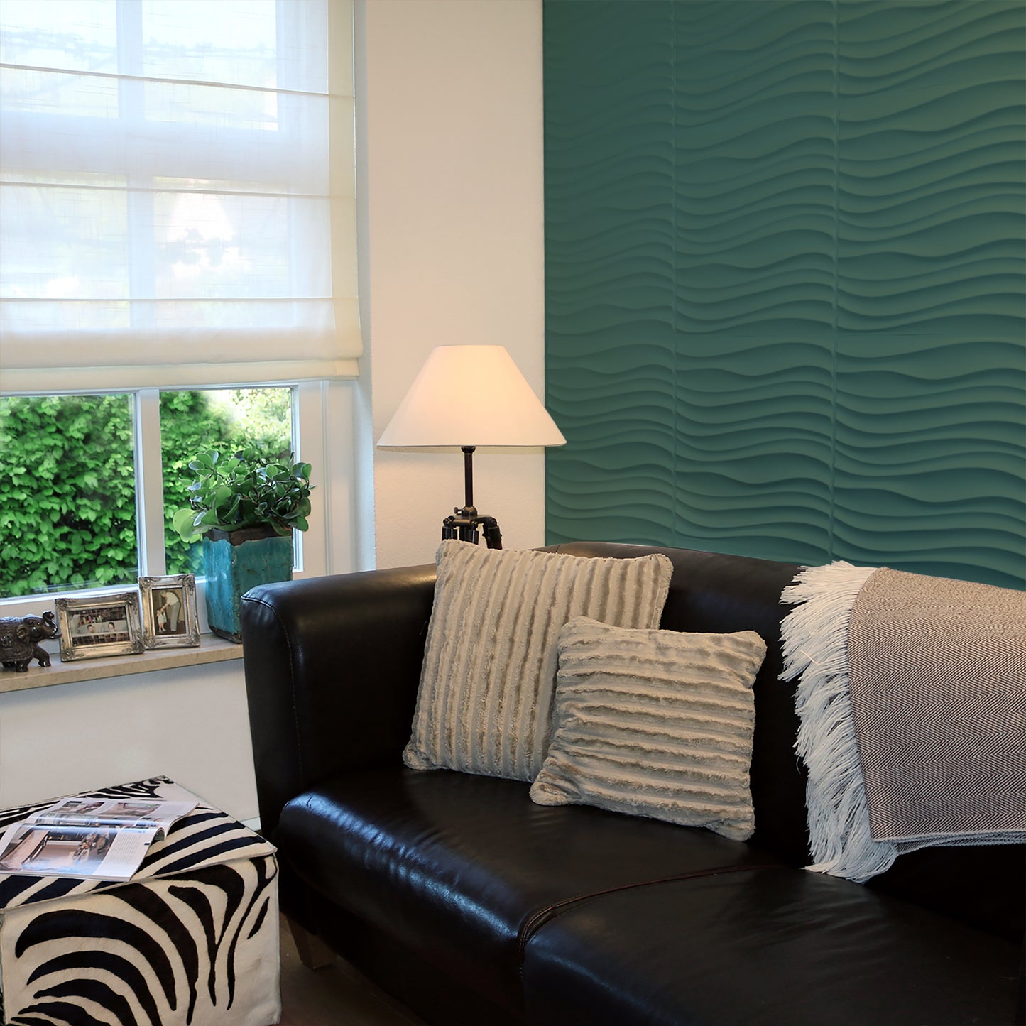 W3DP0015 - GA-WA22 Maxwell Eco Friendly 3D Wall Panels Decorative Tiles - 50x50 cm - 12 Boards (for 3 sqm2)