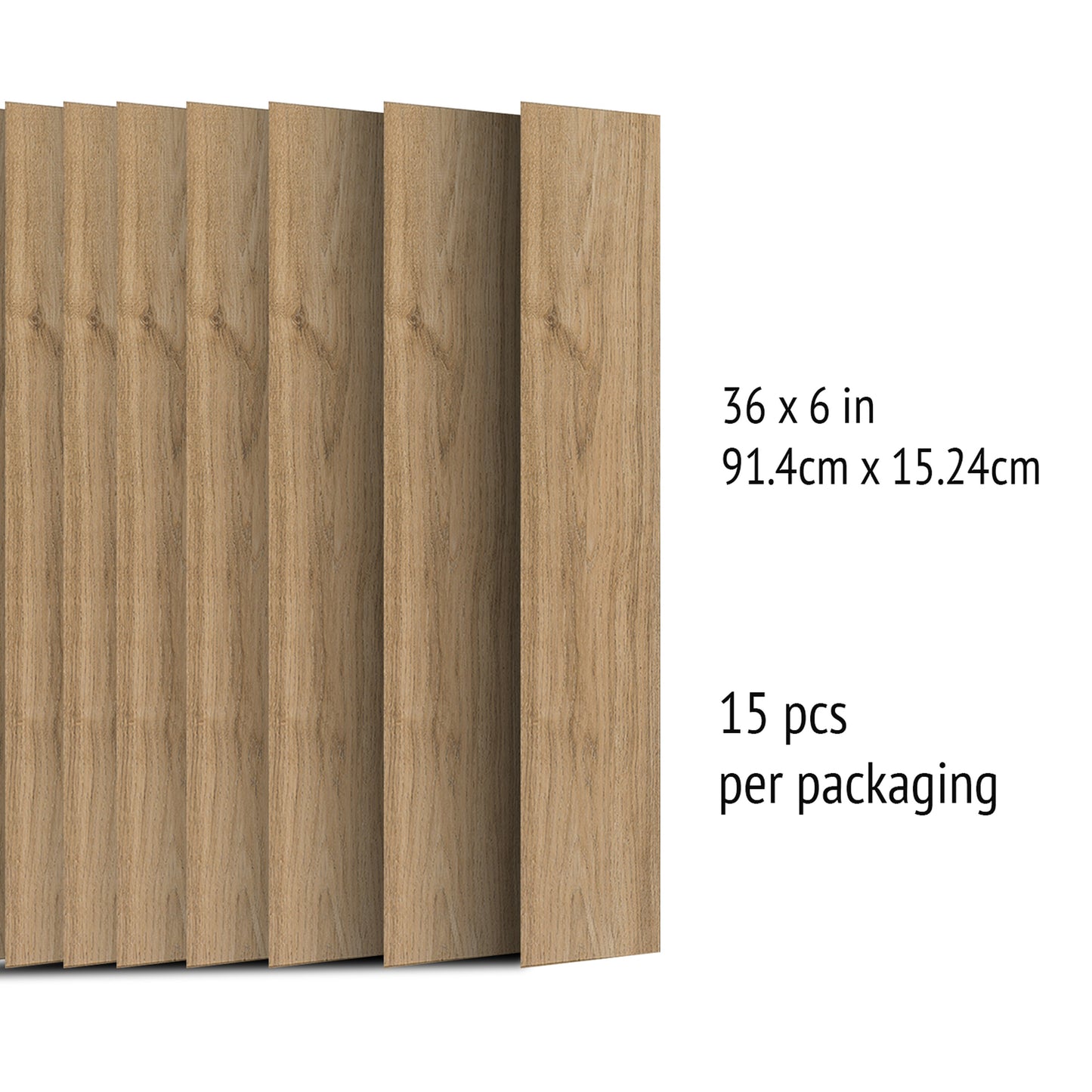 W3DP0033 - Charcoal Black Wood Look Planks