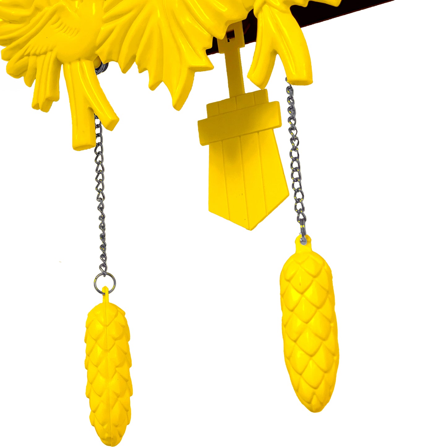 WC2049 - Yellow Vintage Cuckoo Clock