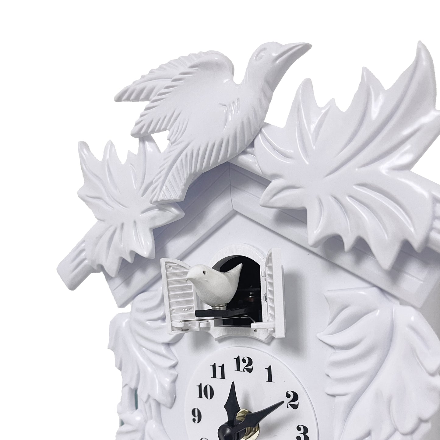 WC2054 - White Vintage Cuckoo Clock