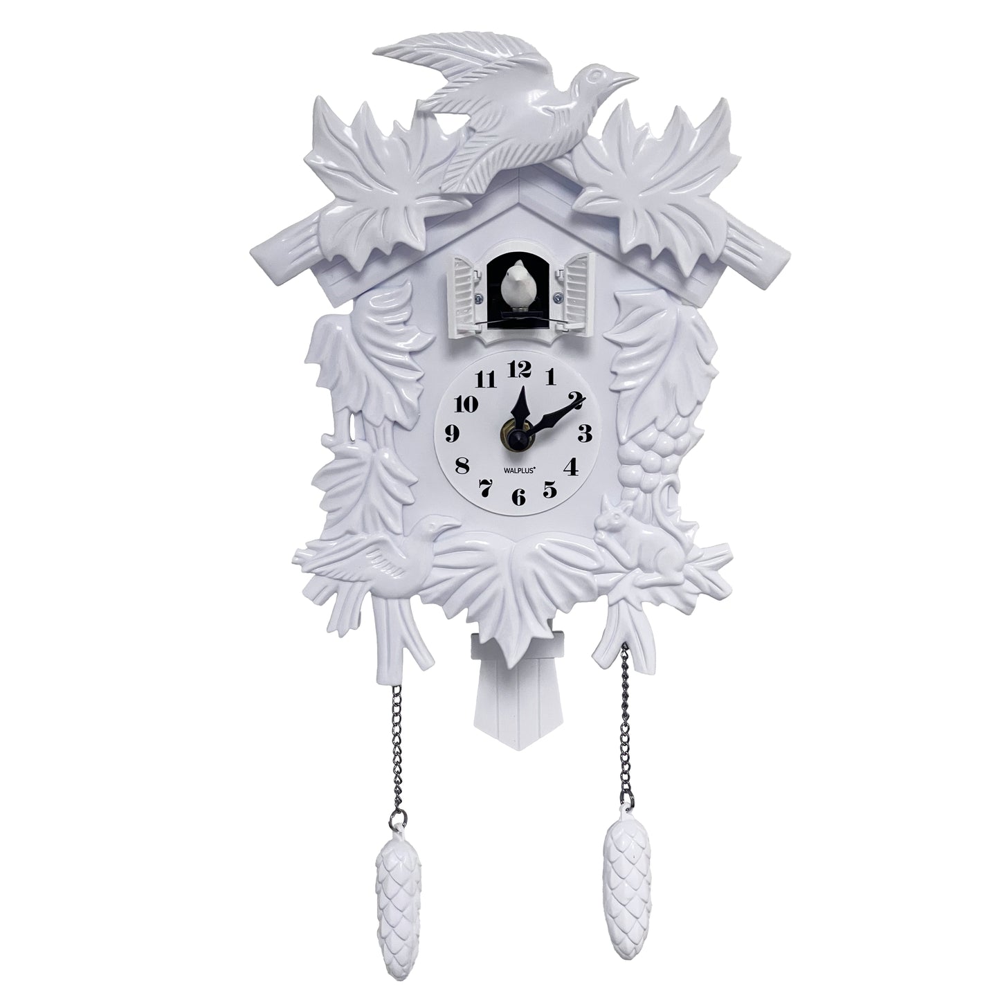 WC2054 - White Vintage Cuckoo Clock