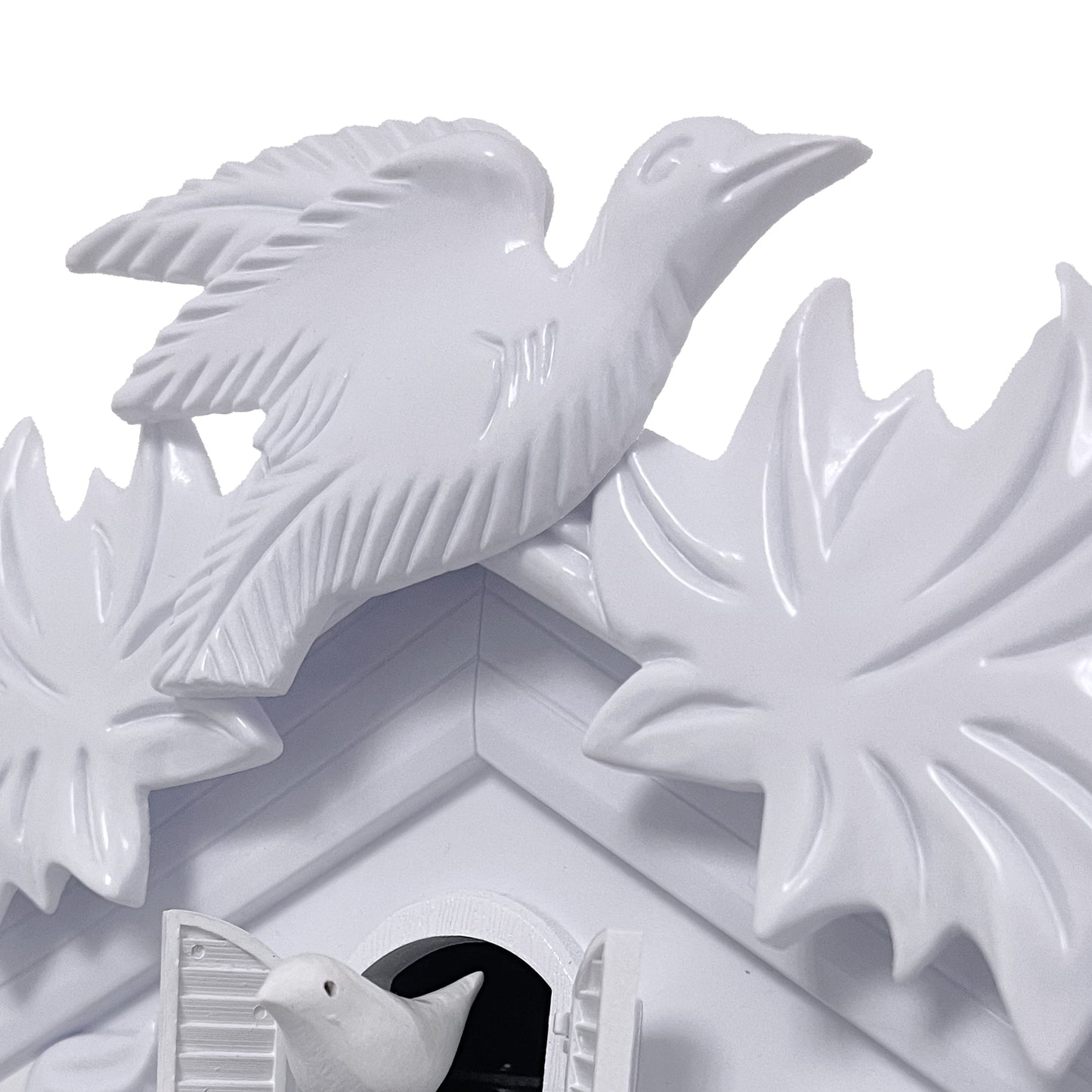 WC2054 - White Vintage Cuckoo Clock