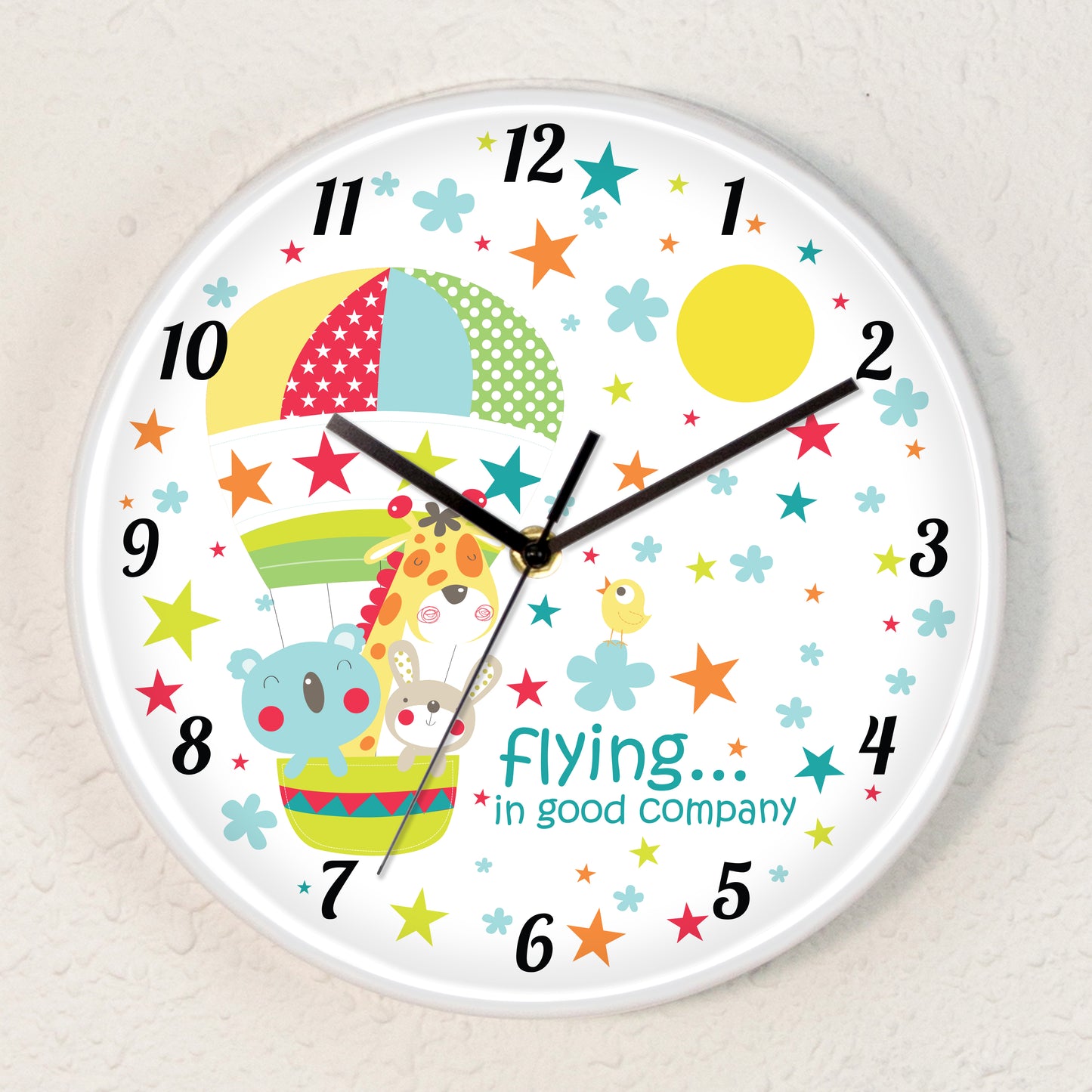 WC2074 - Time With Friends Children Clock - 25 cm / 9.8 in