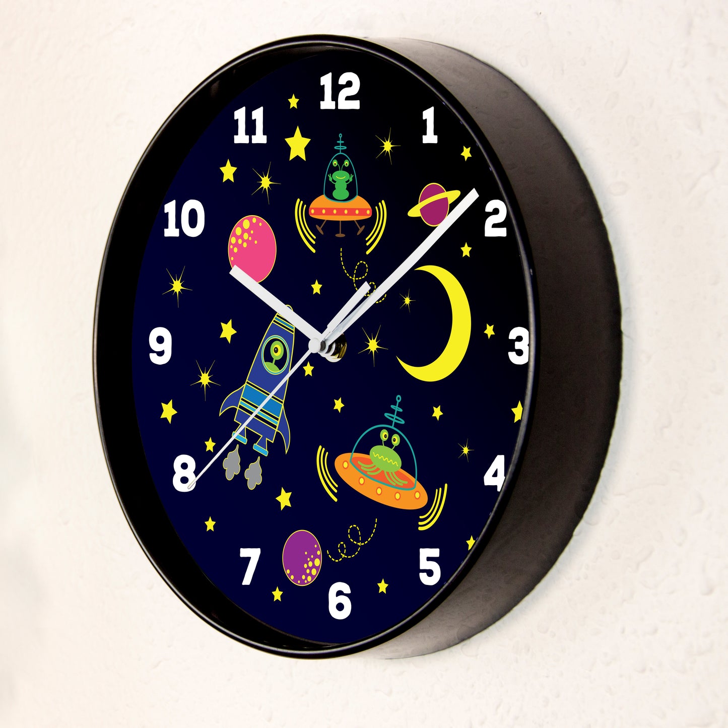 WC2075 - Happy Galaxy Children Clock - 25 cm / 9.8 in