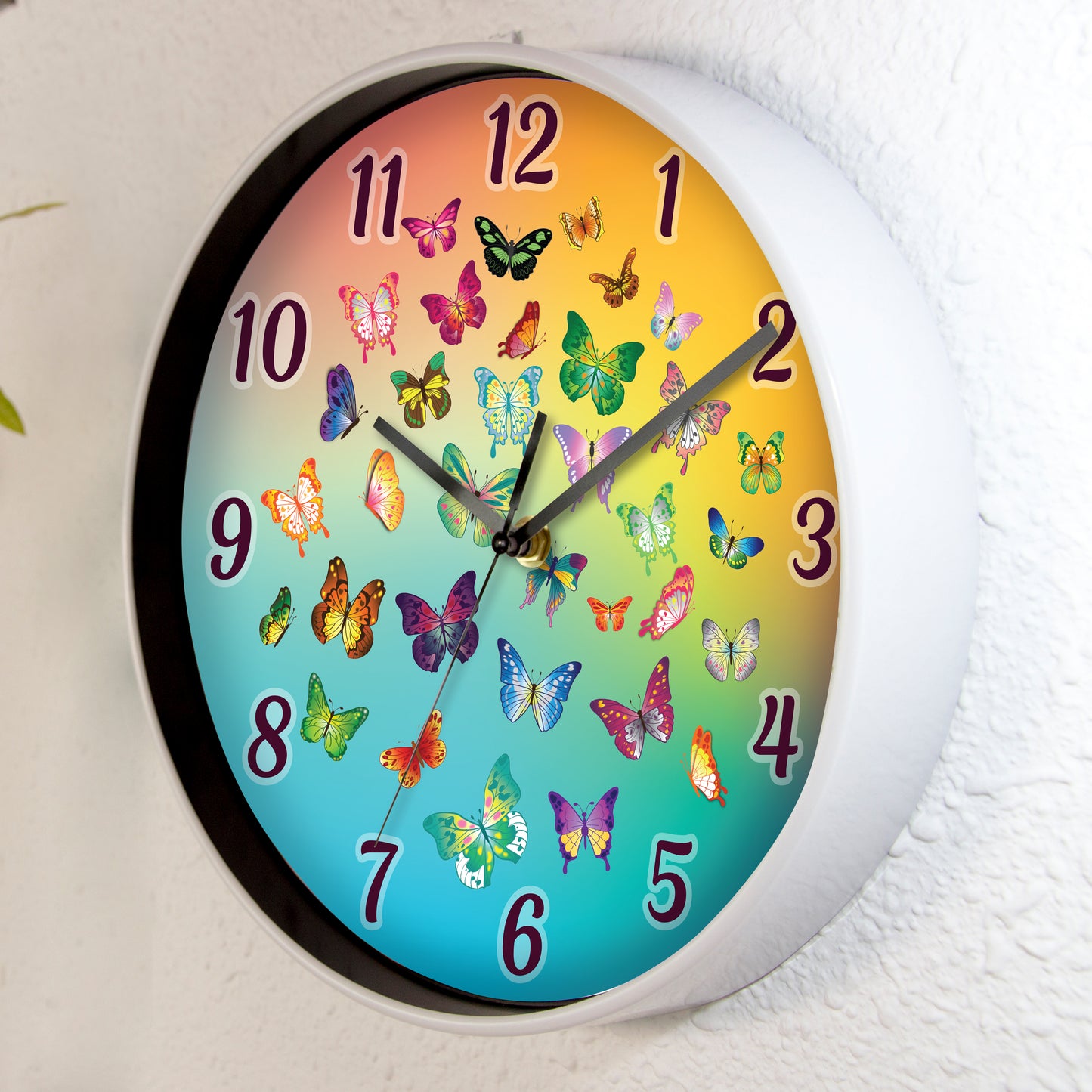 WC2082 - Butterfly Dream Children Clock - 25 cm / 9.8 in