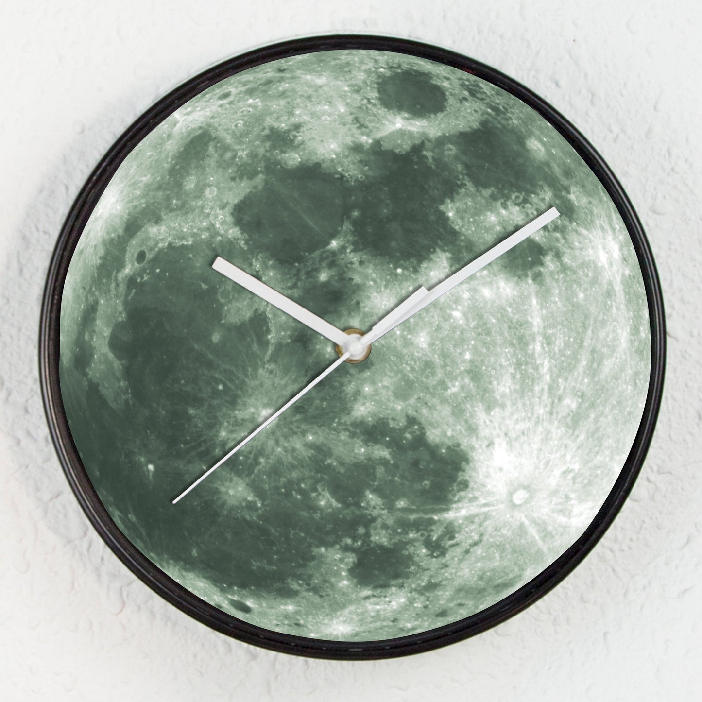 WC2091 - Glow in Dark Moon Wall Clock - 25 cm / 9.8 in