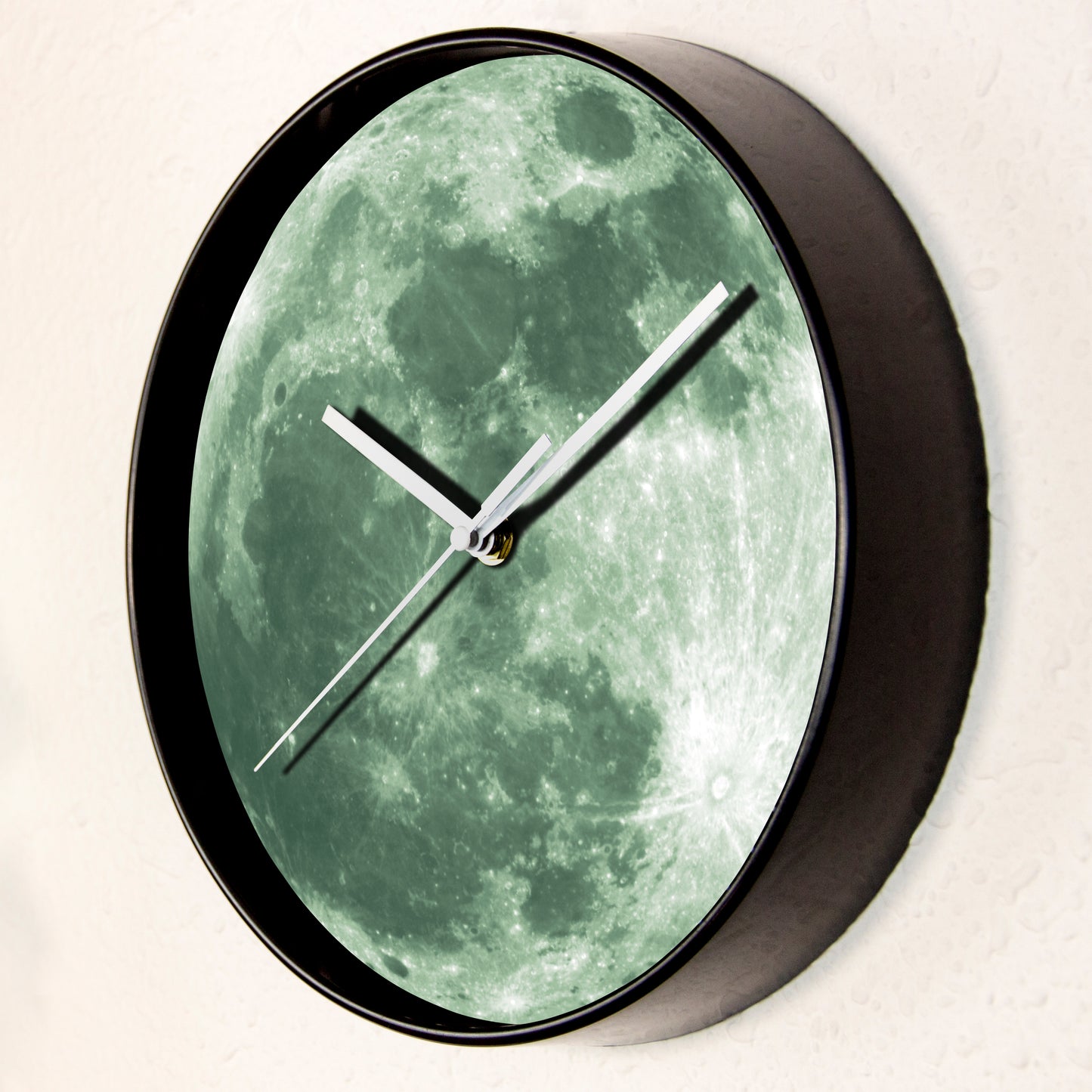 WC2091 - Glow in Dark Moon Wall Clock - 25 cm / 9.8 in