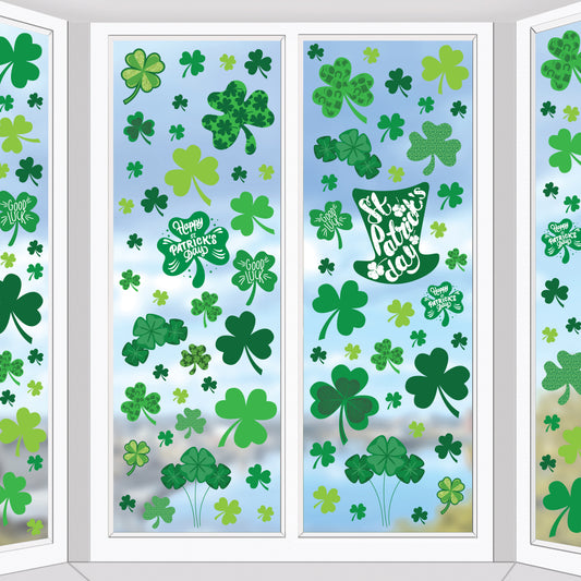 WSW6025 - St Patrick Day's Window Clings
