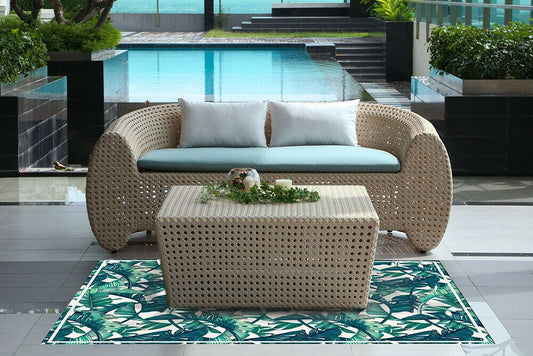 WFM6220 - Banana Leafs Pattern Mat 150 x 99 cm