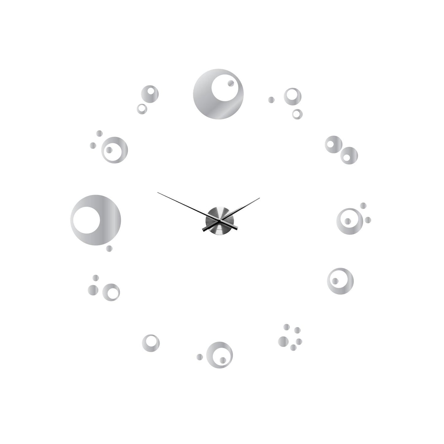 WC2116 - COM - WSM2054 + WC2051 - Circles Mirror Wall Clock