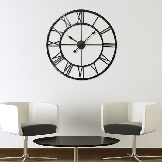 WC2063 - Roman No. Iron Wall Clock - 76 cm / 30 in