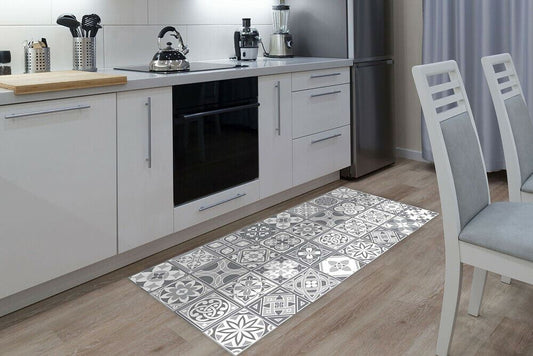 WFM6131 - Purbeck Stone Tiles Rug Mat 120cm x 60 cm