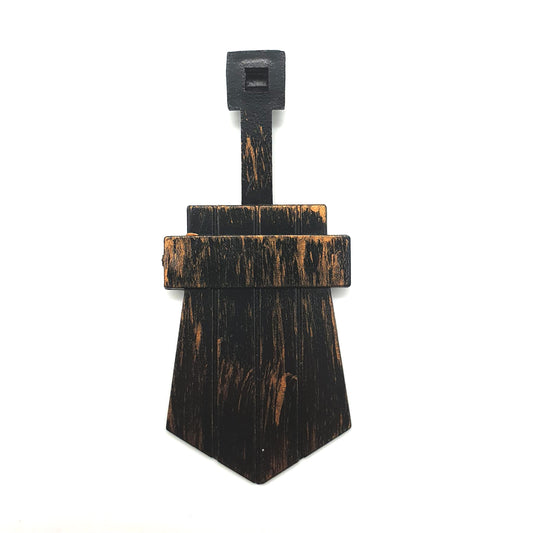 WAR017 - Cuckoo Clock Vintage Brown Pendulum Replacement (WC2053)