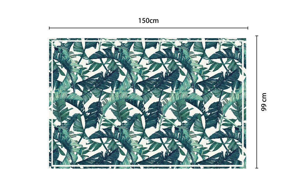 WFM6220 - Banana Leafs Pattern Mat 150 x 99 cm