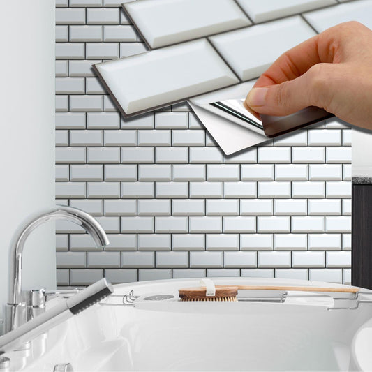 WT1706 - Off White Subway Brick Tile 11.2 x 5.5 inches / 28.5 x 14 cm